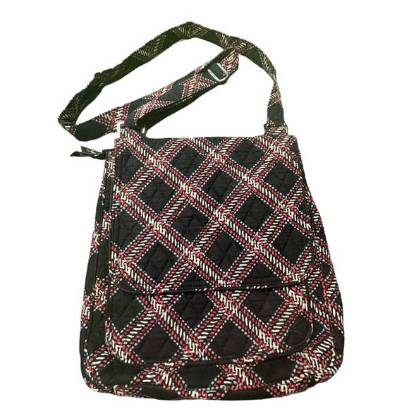 Vera Bradley checkered design crossbody bag - Picture 10 of 13